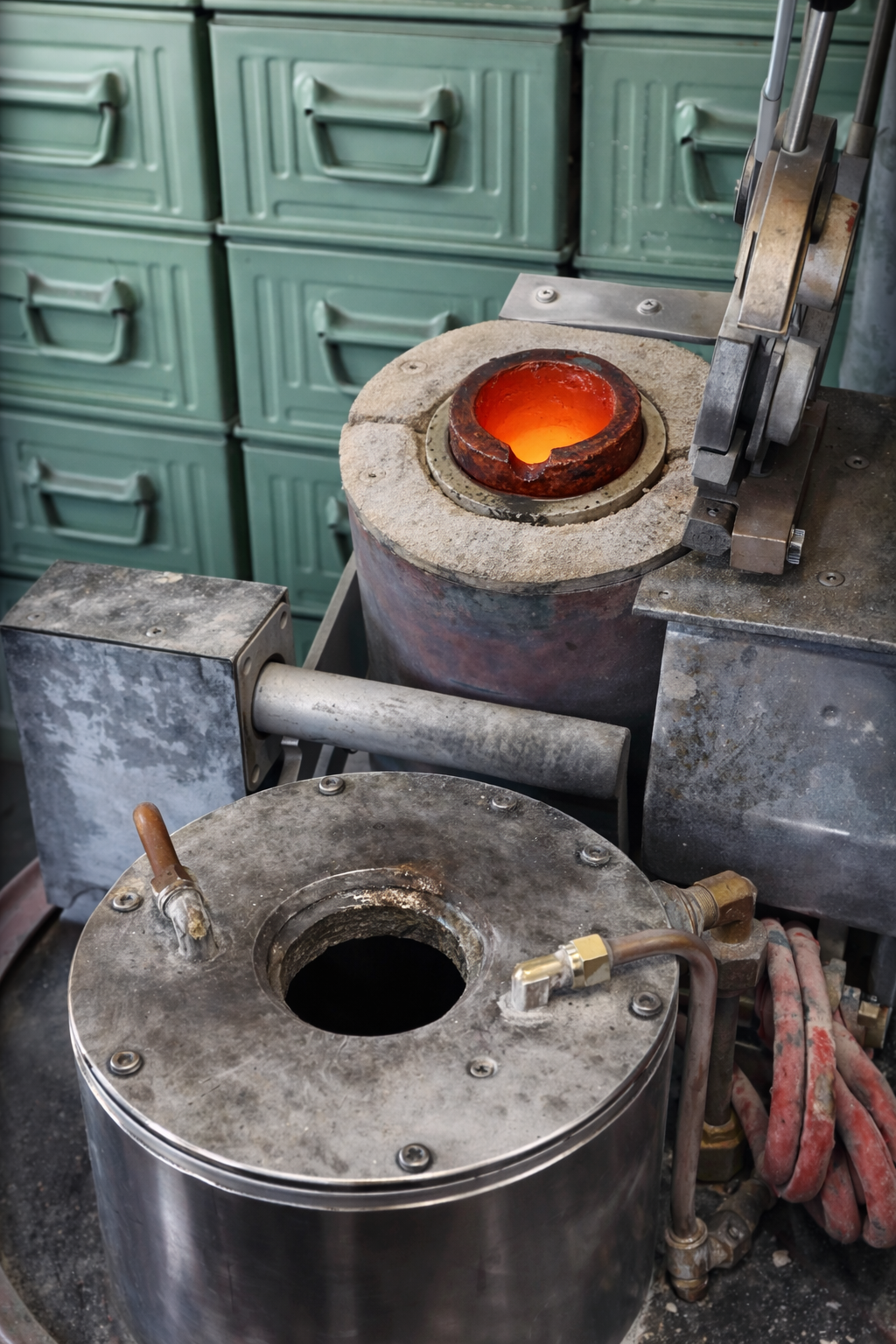 Metodo della cera persa per realizzare fibbie in argento 925